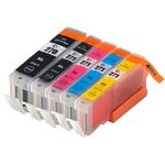 5 Pack Canon PGI-270XL & CLI-271XL Compatible High-Yield Ink Cartridges