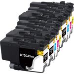 9 Pack Brother LC3033 Super High-Yield Compatible Ink Cartridges