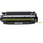 HP 653X Black Compatible High-Yield Toner Cartridge (CF320X)