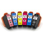 6 Pack Epson 312XL High-Yield Remanufactured Ink Cartridges