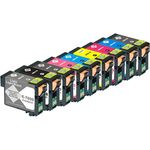 9 Pack Epson 760 Remanufactured Ink Cartridges