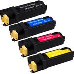 4 Pack Xerox Phaser 6500 / WorkCentre 6505 Compatible High-Yield Toner