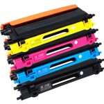 4 Pack Brother TN115 (Replaces TN110) High-Yield Remanufactured Toner Cartridges