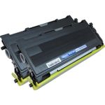 2 Pack Brother TN350 Black Compatible Laser Toner Cartridges