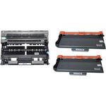 3 Pack Brother TN780 & DR720 Compatible Toner & Drum Cartridges