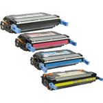 4 Pack HP 643A Remanufactured Toner Cartridges