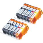 10 Pack Canon PGI-225 & CLI-226 Compatible Ink Cartridges