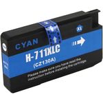 HP 711 Cyan Remanufactured Ink Cartridge (CZ130A)