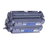 2 Pack HP 24X High-Yield Black Remanufactured Toner Cartridge (Q2624X)