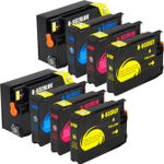 8 Pack HP 932XL & 933XL High-Yield Remanufactured Ink Cartridges