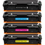 4 Pack Canon 055 Compatible Toner Cartridges