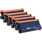 5 Pack Brother TN920XL Black Compatible High-Yield Toner Cartridge