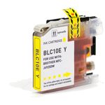 Brother LC10EY Yellow Compatible High-Yield Ink Cartridge