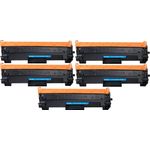 5 Pack HP 48A Black Compatible Laser Toner Cartridge (CF248A)