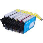 5 Pack Brother LC65 Compatible High-Yield Ink Cartridges