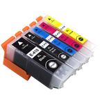 5 Pack Epson 410XL High-Yield Remanufactured Ink Cartridges