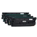 HP 213X Compatible High-Yield Toner Cartridges 4-Pack (Replaces 213A)