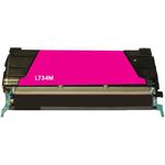 Lexmark C734A2MG Magenta Remanufactured Toner Cartridge