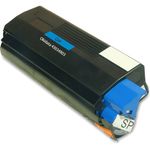 OkiData 43034803 High-Yield Cyan Remanufactured Toner Cartridge for C3100 / C3200 / C3200N Series Printers (Type C6)