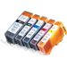 5 Pack Canon PGI-220 & CLI-221 Compatible Ink Cartridges