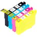 4 Pack Epson 126 High-Yield Remanufactured Ink Cartridges