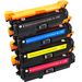 4 Pack HP 507A Remanufactured Toner Cartridges