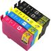 5 Pack Epson 212XL High-Yield Remanufactured Ink Cartridges