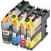 4 Pack Brother LC207 & LC205 Compatible Super High-Yield Ink Cartridges