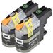 2 Pack Brother LC109BK Black Compatible Ultra High-Yield Ink Cartridges