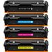 4 Pack Canon 055 Compatible Toner Cartridges