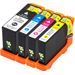 4 Pack Dell Series 33 / 34 Compatible Extra High-Yield Ink Cartridges