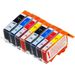 8 Pack HP 564XL High-Yield Remanufactured Ink Cartridges