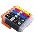 5 Pack Epson 410XL High-Yield Remanufactured Ink Cartridges