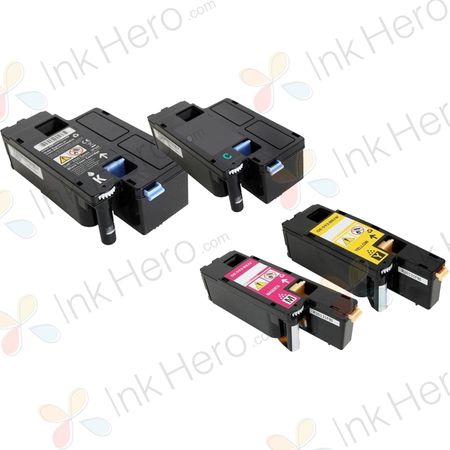 4 Pack Dell E525w Compatible Toner Cartridges