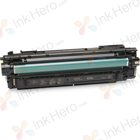 HP 655A Cyan Remanufactured Laser Toner Cartridge (CF451A)