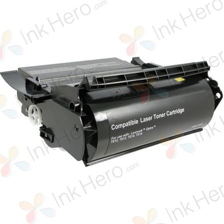 Lexmark 12A5845 High-Yield Black Remanufactured Toner Cartridge