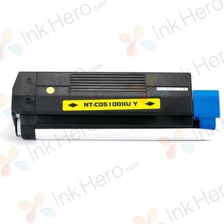 OkiData 42127401 Yellow Compatible High-Yield Toner Cartridge