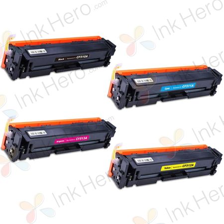 4 Pack HP 204A Compatible Toner Cartridges