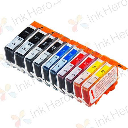 10 Pack HP 564XL High-Yield Remanufactured Ink Cartridges