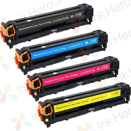 4 pack Canon 131 Compatible Toner Cartridges