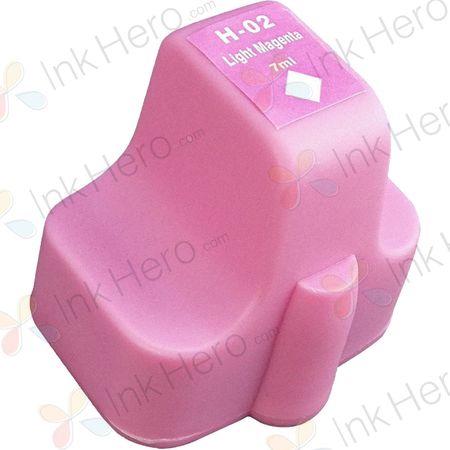 HP 02 Light Magenta Remanufactured Ink Cartridge (C8775WN)