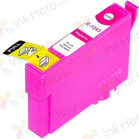 Epson 124 Magenta Remanufactured Moderate Yield Ink Cartridge (T124320)