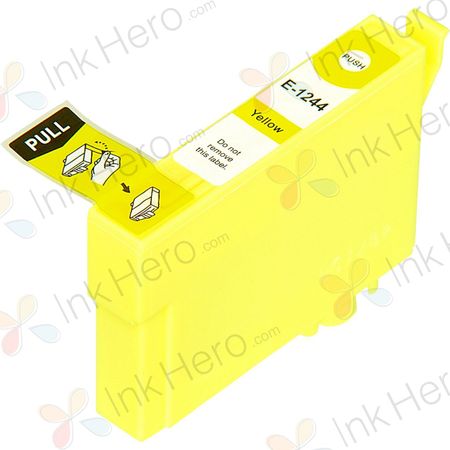 Epson 124 Yellow Remanufactured Moderate Yield Ink Cartridge (T124420)