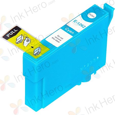 Epson 126 Cyan High-Yield Remanufactured Ink Cartridge (T126220)