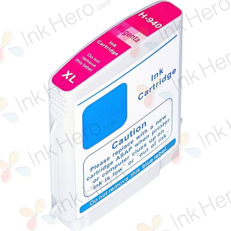 HP 940XL Magenta High-Yield Remanufactured Ink Cartridge (C4904AN)