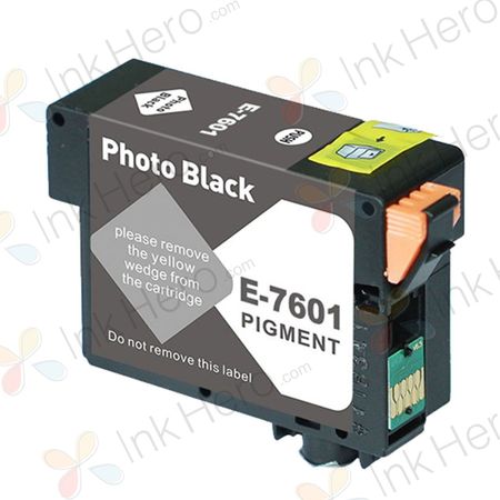 Epson 760 Photo Black Remanufactured Ink Cartridge (T760120)