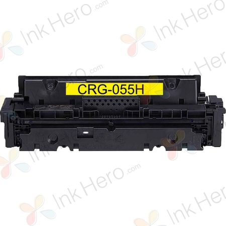 Canon 055H Yellow Compatible High-Yield Toner Cartridge (3017C001)