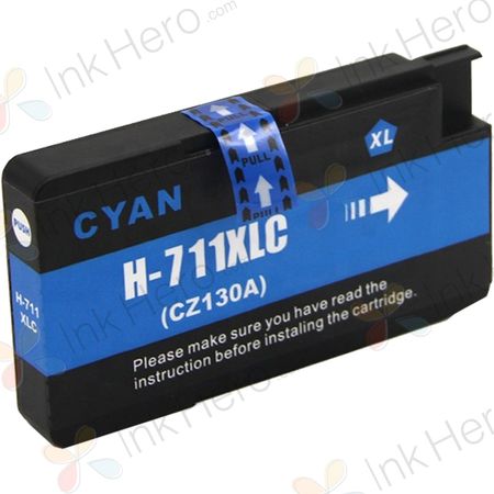 HP 711 Cyan Remanufactured Ink Cartridge (CZ130A)