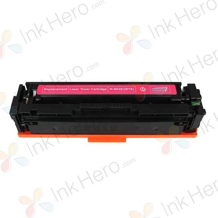 HP 201X / CF403X Magenta Compatible High-Yield Toner Cartridge (Replaces 201A / CF403A)