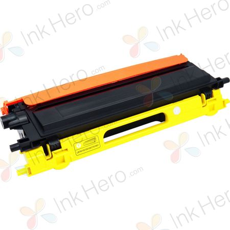 Brother TN115Y High-Yield Yellow Remanufactured Toner Cartridge (Replaces TN110Y)